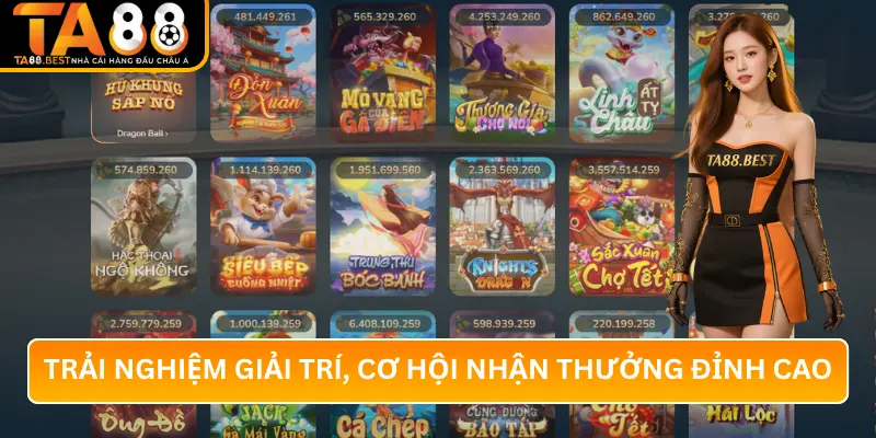 Nổ Hũ TA88 – Trải Nghiệm Giải Trí, Cơ Hội Nhận Thưởng Đỉnh Cao
